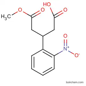 Pentanedioic acid, 3-(nitrophenyl)-, monomethyl ester