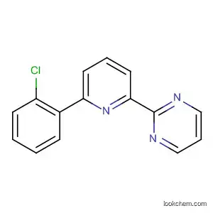 Molecular Structure of 139755-57-0 (Pyrimidine, 2-[6-(2-chlorophenyl)-2-pyridinyl]-)
