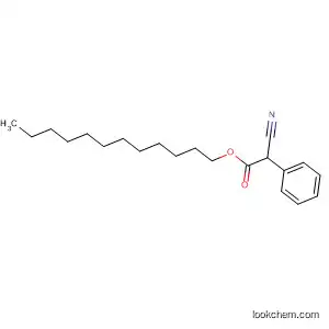 Molecular Structure of 139882-25-0 (Benzeneacetic acid, a-cyano-, 1,12-dodecanediyl ester)