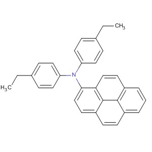 Molecular Structure of 139905-72-9 (1-Pyrenamine, N,N-bis(4-ethylphenyl)-)