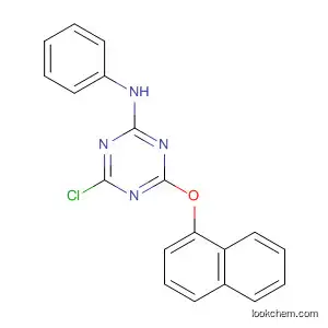 1,3,5-Triazin-2-amine, 4-chloro-6-(1-naphthalenyloxy)-N-phenyl-