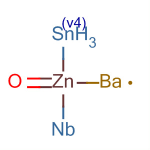 Molecular Structure of 139950-30-4 (Barium niobium tin zinc oxide)