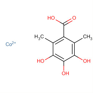Molecular Structure of 139952-52-6 (Benzoic acid, 2,6-dimethyl-, cobalt(2+) salt, trihydrate)