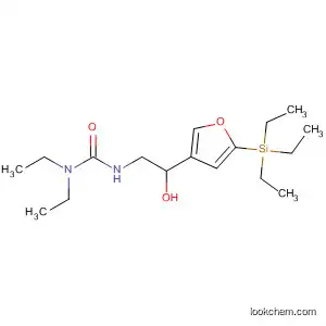 Urea, N,N-diethyl-N'-[2-hydroxy-2-[5-(triethylsilyl)-3-furanyl]ethyl]-