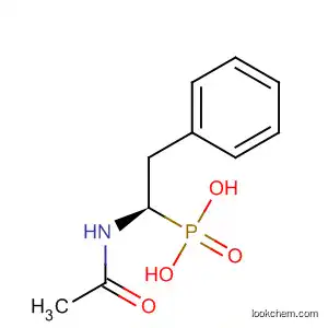 Molecular Structure of 140147-49-5 (Phosphonic acid, [1-(acetylamino)-2-phenylethyl]-, (R)-)