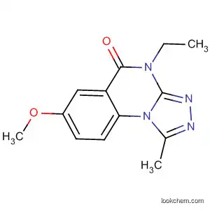 [1,2,4]Triazolo[4,3-a]quinazolin-5(4H)-one, 4-ethyl-7-methoxy-1-methyl-