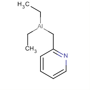 Molecular Structure of 14032-25-8 (Aluminum, diethyl(2-pyridinylmethyl)-)