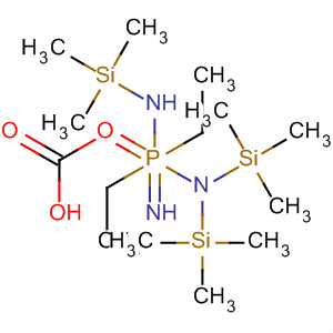 Molecular Structure of 140360-69-6 (Phosphinimidic amide, P,P-diethyl-N,N,N'-tris(trimethylsilyl)-)