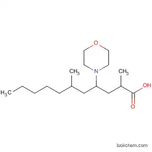 Molecular Structure of 140446-72-6 (4-Morpholineundecanoic acid, 2,6-dimethyl-, cis-)