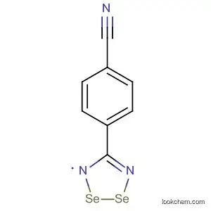 Molecular Structure of 140658-25-9 (3H-1,2,3,5-Diselenadiazol-3-yl, 4-(4-cyanophenyl)-)