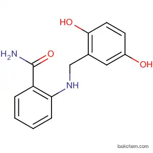 Molecular Structure of 140674-78-8 (Benzamide, 2-[[(2,5-dihydroxyphenyl)methyl]amino]-)