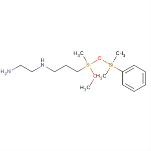 Molecular Structure of 140681-05-6 (1,2-Ethanediamine,
N-[3-(1-methoxy-1,3,3-trimethyl-3-phenyldisiloxanyl)propyl]-)