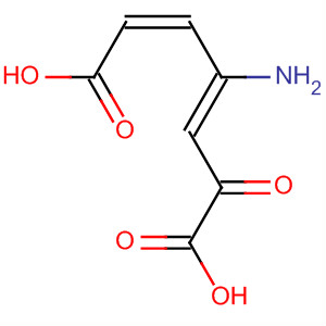 Molecular Structure of 140866-23-5 (2,4-Heptadienedioic acid, 4-amino-6-oxo-, (Z,Z)-)