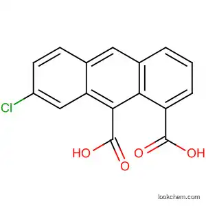 1,9-Anthracenedicarboxylic acid, 7-chloro-