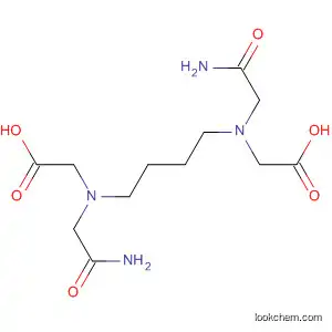 Molecular Structure of 141096-70-0 (Glycine, N,N'-1,4-butanediylbis[N-(2-amino-2-oxoethyl)-)