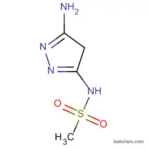 Methanesulfonamide, N-(3-amino-4H-pyrazol-5-yl)-