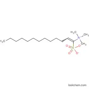 Molecular Structure of 141206-51-1 (Dodecen-1-aminium, N,N,N-trimethyl-, methyl sulfate)