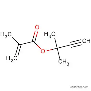 Molecular Structure of 141550-36-9 (2-Propenoic acid, 2-methyl-, 1,1-dimethyl-2-propynyl ester)
