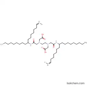 Molecular Structure of 141573-61-7 (Glycine, N,N'-1,2-ethanediylbis[N-[2-(9-octadecenylamino)-2-oxoethyl]-,
(Z,Z)-)