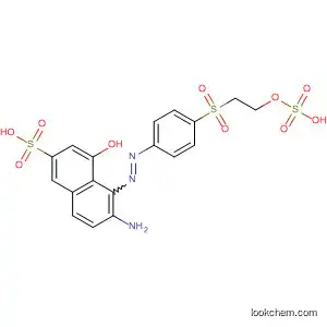 Molecular Structure of 141577-80-2 (2-Naphthalenesulfonic acid,
6-amino-4-hydroxy-5-[[4-[[2-(sulfooxy)ethyl]sulfonyl]phenyl]azo]-)