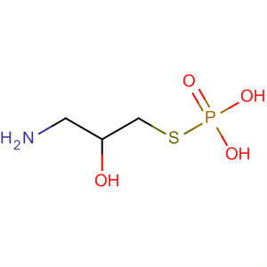 Molecular Structure of 14170-20-8 (2-Propanol, 1-amino-3-(phosphonothio)-)