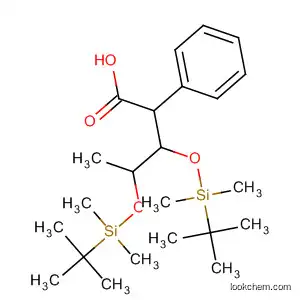 Molecular Structure of 141818-71-5 (Benzenepentanoic acid, 3,4-bis[[(1,1-dimethylethyl)dimethylsilyl]oxy]-)