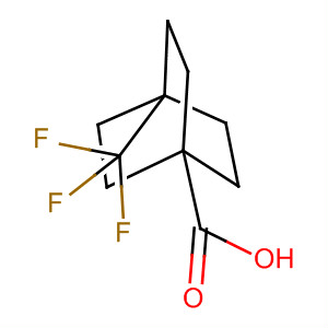 Molecular Structure of 14234-09-4 (Bicyclo[2.2.2]octane-1-carboxylic acid, 4-(trifluoromethyl)-)