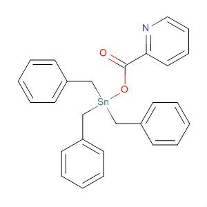 Pyridine, 2-[[[tris(phenylmethyl)stannyl]oxy]carbonyl]-