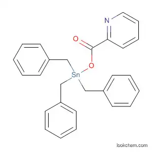 Molecular Structure of 143190-17-4 (Pyridine, 2-[[[tris(phenylmethyl)stannyl]oxy]carbonyl]-)