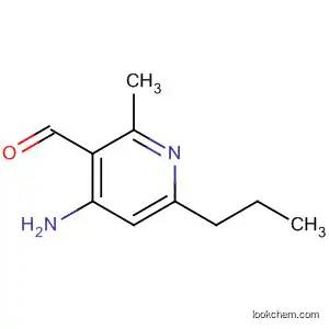 Molecular Structure of 146720-79-8 (3-Pyridinecarboxaldehyde, 4-amino-2-methyl-6-propyl-)