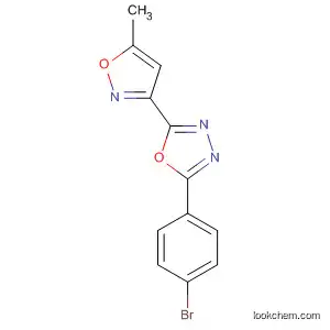 1,3,4-Oxadiazole, 2-(4-bromophenyl)-5-(5-methyl-3-isoxazolyl)-
