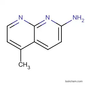 Molecular Structure of 1568-92-9 (1,8-Naphthyridin-2-amine, 5-methyl-)