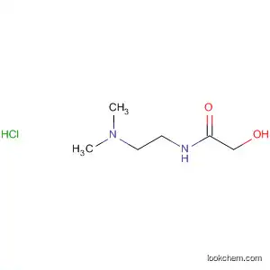 Molecular Structure of 1569-97-7 (Acetamide, N-[2-(dimethylamino)ethyl]-2-hydroxy-, monohydrochloride)
