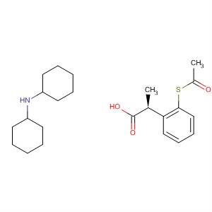 2(S)-ACETYLTHIO-BENZENEPROPANOIC ACID N-CYCLOHEXYLCYCLOHEXANAMINE