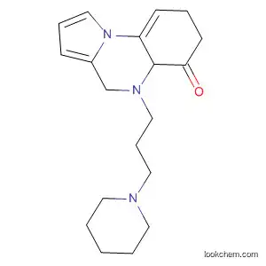 Molecular Structure of 159548-22-8 (Pyrrolo[1,2-a]quinoxalin-4(5H)-one, 5-[3-(1-piperidinyl)propyl]-)