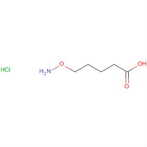 Molecular Structure of 15985-56-5 (Pentanoic acid, 5-(aminooxy)-, hydrochloride)