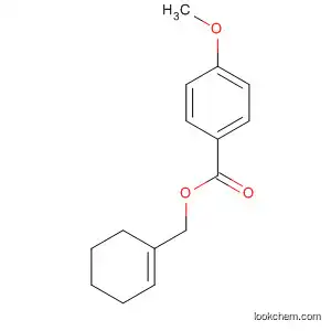 Molecular Structure of 161578-92-3 (Benzoic acid, 4-methoxy-, 1-cyclohexen-1-ylmethyl ester)