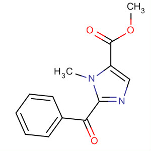 Molecular Structure of 166332-53-2 (1H-Imidazole-5-carboxylic acid, 2-benzoyl-1-methyl-, methyl ester)