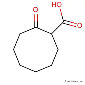 Molecular Structure of 166337-88-8 (Cyclooctanecarboxylic acid, 2-oxo-)