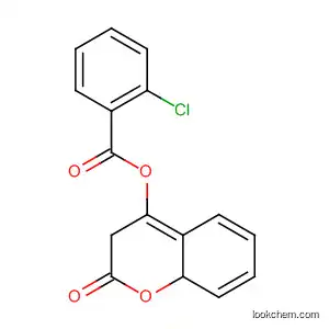 Molecular Structure of 16709-68-5 (Benzoic acid, 2-chloro-, 2-oxo-2H-1-benzopyran-4-yl ester)