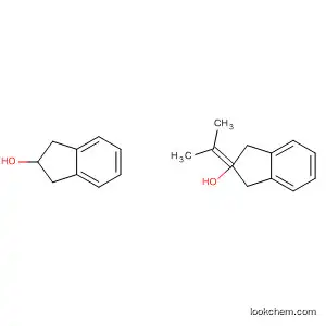 Molecular Structure of 167219-11-6 (1H-Inden-2-ol, 2,2'-(1-methylethylidene)bis[2,3-dihydro-)
