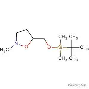 Molecular Structure of 167393-04-6 (Isoxazolidine, 5-[[[(1,1-dimethylethyl)dimethylsilyl]oxy]methyl]-2-methyl-)