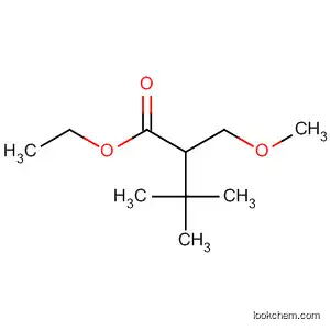 Molecular Structure of 169323-77-7 (Butanoic acid, 2-(methoxymethyl)-3,3-dimethyl-, ethyl ester)