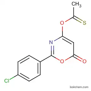 Ethanethioic acid, S-[2-(4-chlorophenyl)-6-oxo-6H-1,3-oxazin-4-yl] ester