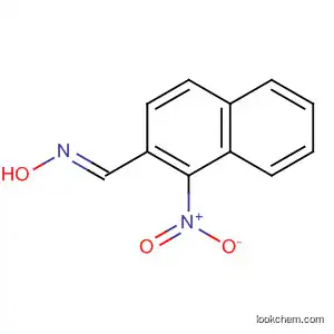 Molecular Structure of 175730-92-4 (2-Naphthalenecarboxaldehyde, 1-nitro-, oxime, (E)-)