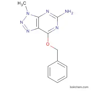 Molecular Structure of 177328-90-4 (3H-1,2,3-Triazolo[4,5-d]pyrimidin-5-amine,
3-methyl-7-(phenylmethoxy)-)