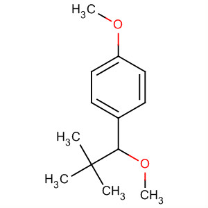 Molecular Structure of 177941-34-3 (Benzene, 1-methoxy-4-(1-methoxy-2,2-dimethylpropyl)-)