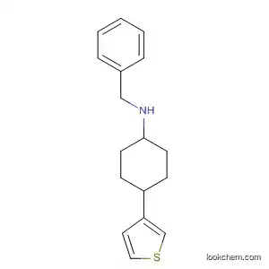 Molecular Structure of 178364-12-0 (Benzenemethanamine, N-[4-(3-thienyl)cyclohexyl]-, trans-)