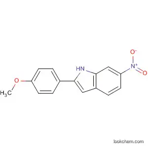 1H-Indole, 2-(4-methoxyphenyl)-6-nitro-