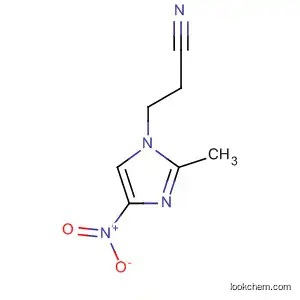 1H-Imidazole-1-propanenitrile, b-methyl-4-nitro-